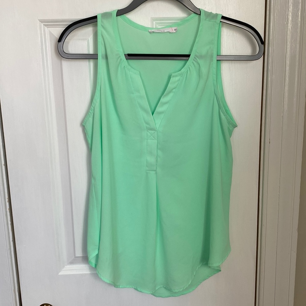 V neck flowy blouse